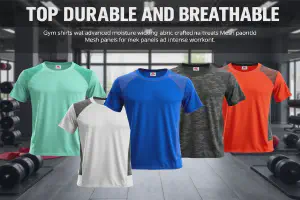 Top Durable and Breathable Gym Shirts for Intense Workouts