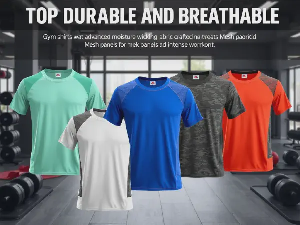 Top Durable and Breathable Gym Shirts for Intense Workouts